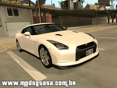 Nissan GT-R R35 Spec-V 2010 para GTA San Andreas